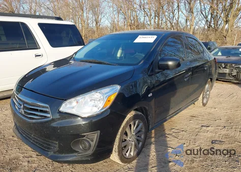 2019 Mitsubishi Mirage G4 Es z USA, uszkodzony, nr VIN ML32F3FJ5KHF11027